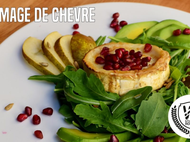 sałatka fromage de chevre